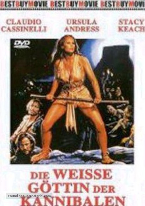 La montagna del dio cannibale - German DVD movie cover