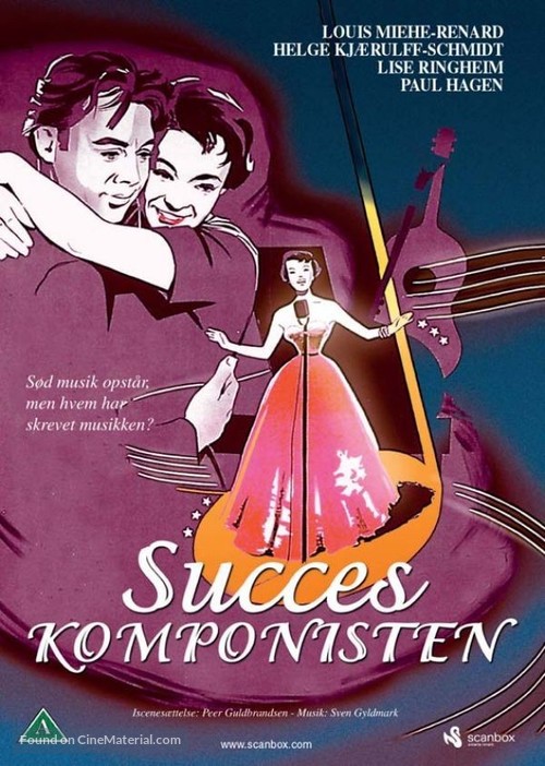 Sukceskomponisten - Danish DVD movie cover