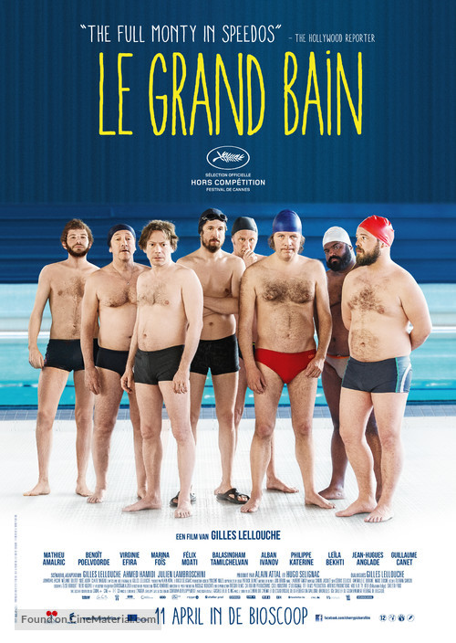 Le grand bain - Dutch Movie Poster