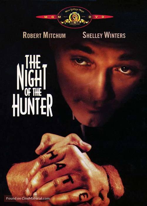 The Night of the Hunter - DVD movie cover