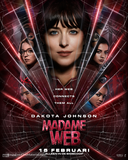 Madame Web - Dutch Movie Poster