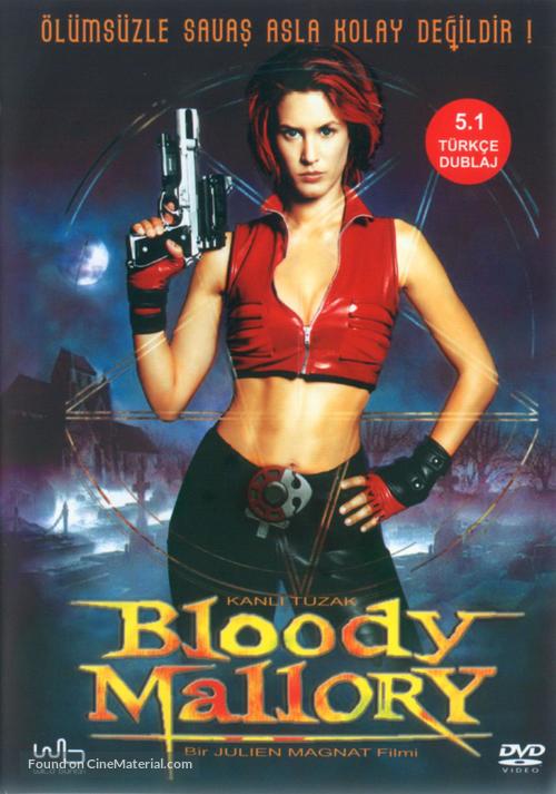 Bloody Mallory - Turkish DVD movie cover
