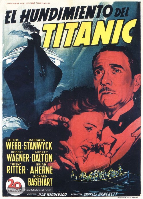 Titanic - Spanish Movie Poster