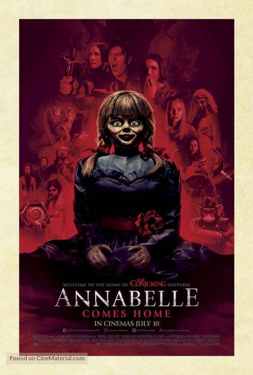 Annabelle Comes Home - British Movie Poster