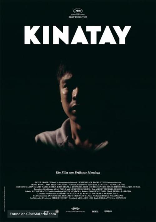 Kinatay - German Movie Poster