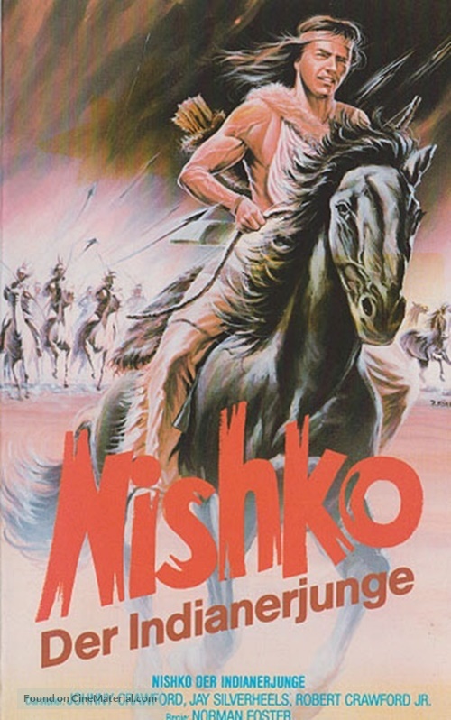Indian Paint - German VHS movie cover