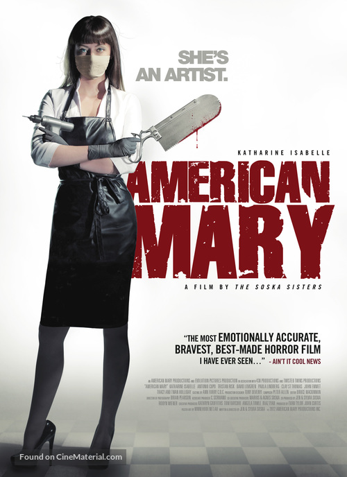 American Mary - Canadian Theatrical movie poster