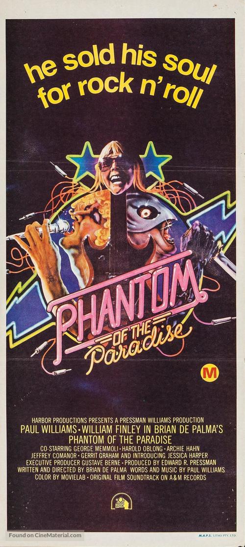 Phantom of the Paradise - Australian Movie Poster