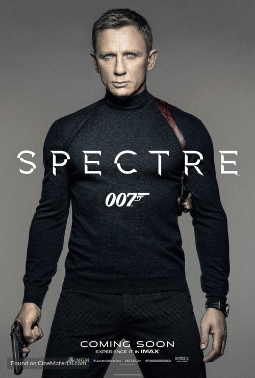 Spectre - British Movie Poster