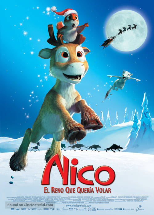 Niko - Lent&auml;j&auml;n poika - Spanish Movie Poster