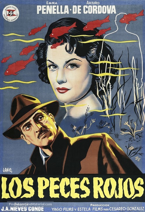 Los peces rojos - Spanish Movie Poster