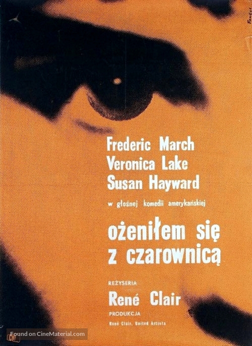 I Married a Witch - Polish Movie Poster