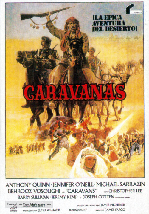 Caravans - Spanish Movie Poster