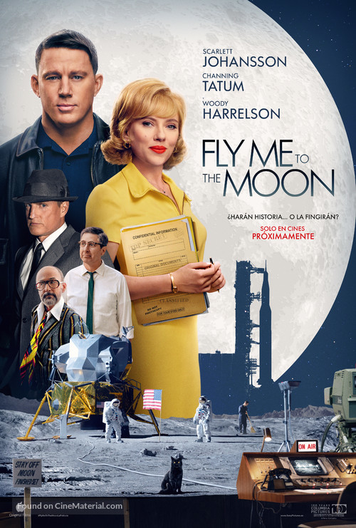 Fly Me to the Moon - Spanish Movie Poster