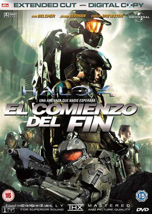 Halo 4: Forward Unto Dawn - Spanish DVD movie cover