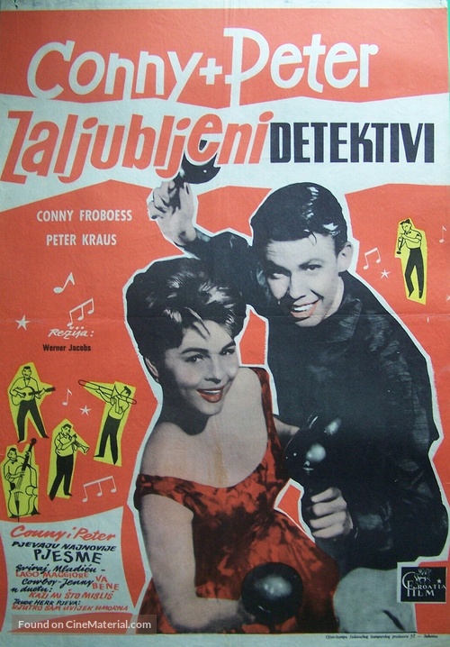 Conny und Peter machen Musik - Yugoslav Movie Poster