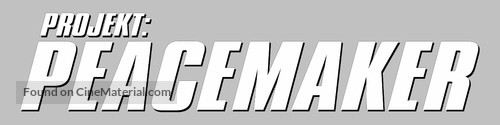 The Peacemaker - German Logo