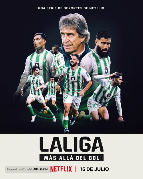 &quot;LaLiga: M&aacute;s all&aacute; del gol&quot; - Spanish Movie Poster