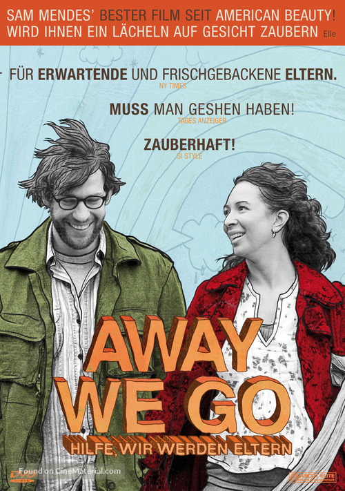 Away We Go - Swiss DVD movie cover