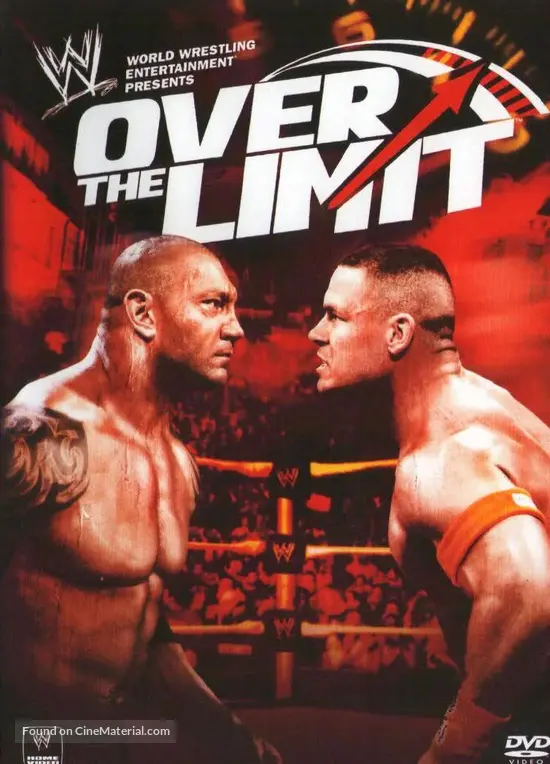 WWE Over the Limit - DVD movie cover