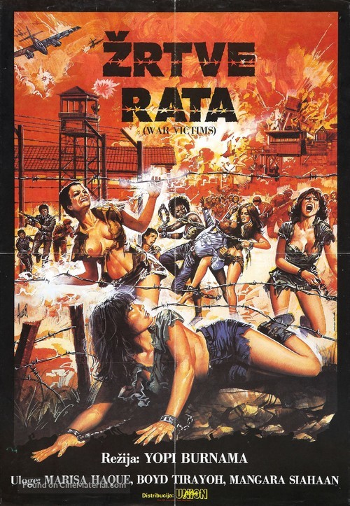 Kamp tawanan wanita - Croatian Movie Poster