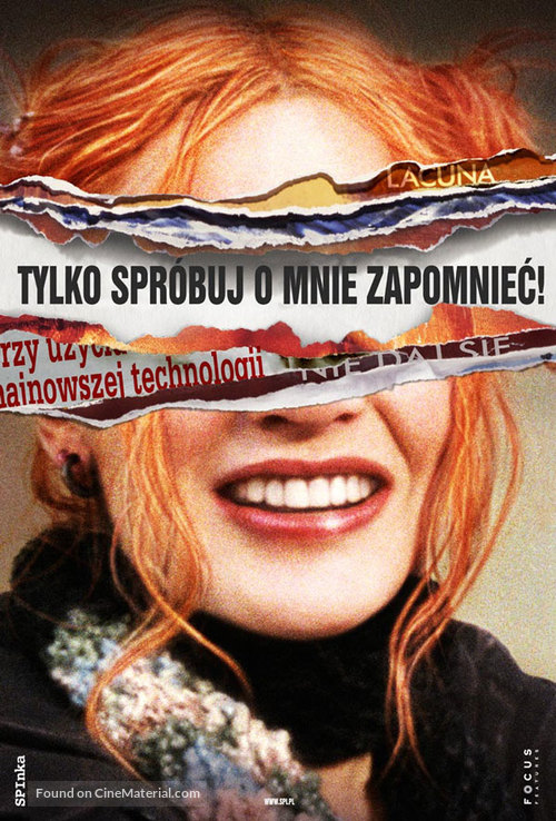 Eternal Sunshine of the Spotless Mind - Polish Movie Poster