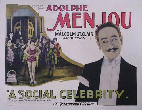 A Social Celebrity - Movie Poster
