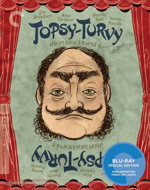 Topsy-Turvy - Blu-Ray movie cover