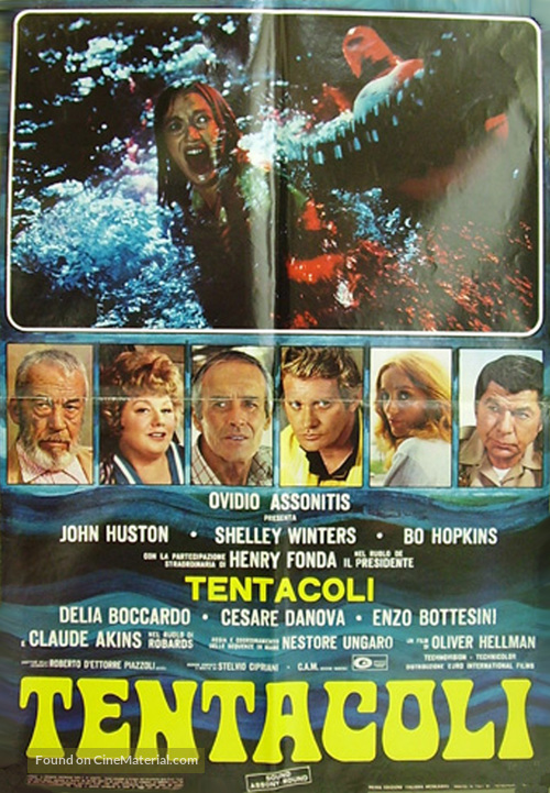 Tentacoli - Italian Movie Poster