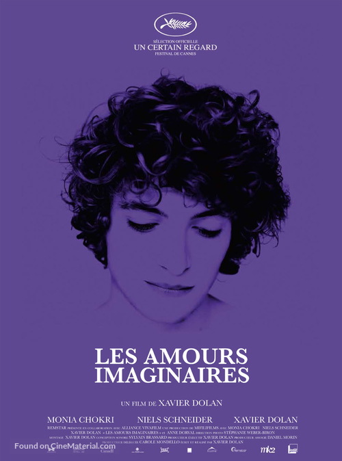 Les amours imaginaires - French Movie Poster