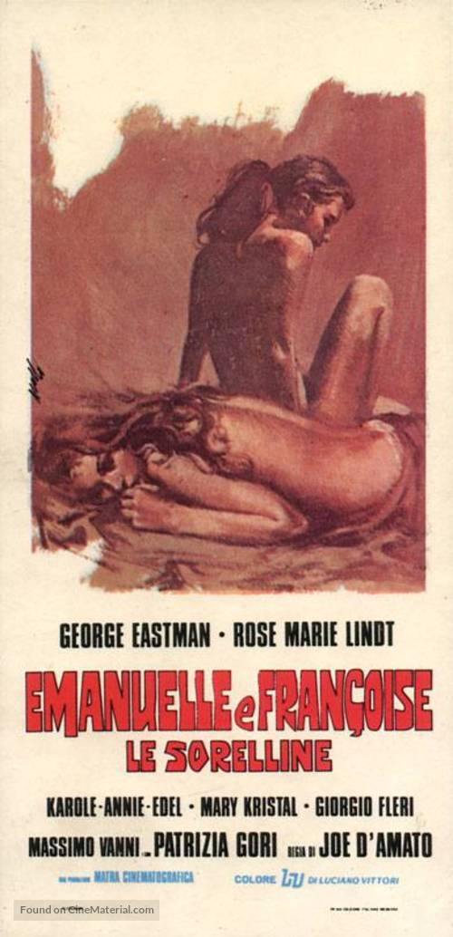 Emanuelle e Fran&ccedil;oise le sorelline - Italian Movie Poster