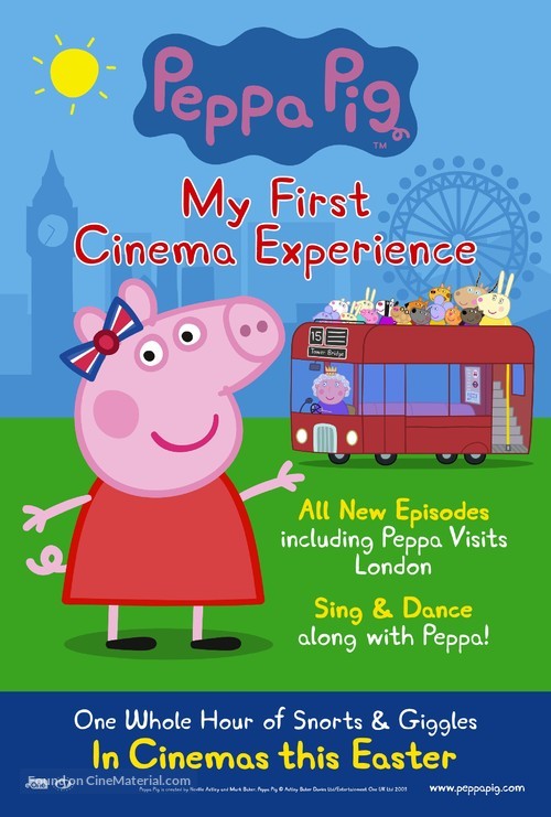 Peppa Pig: My First Cinema Experience - British Movie Poster