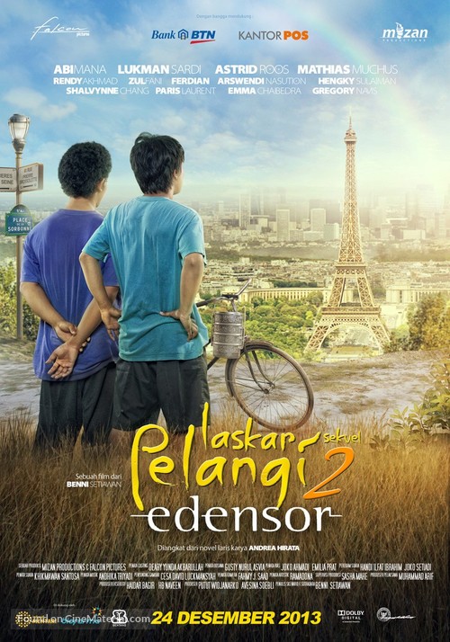 Laskar Pelangi 2 - Edensor - Indonesian Movie Poster
