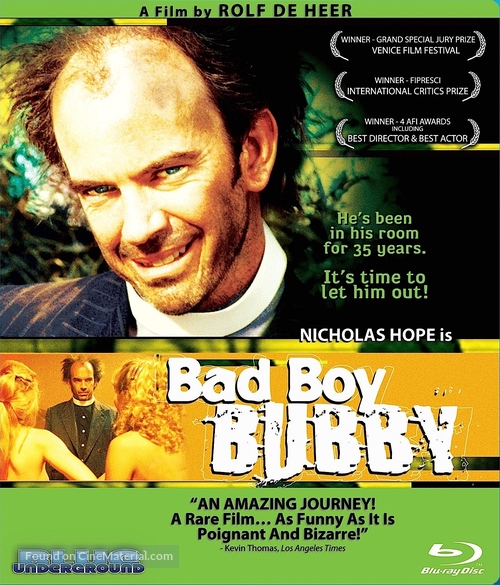 Bad Boy Bubby - Blu-Ray movie cover