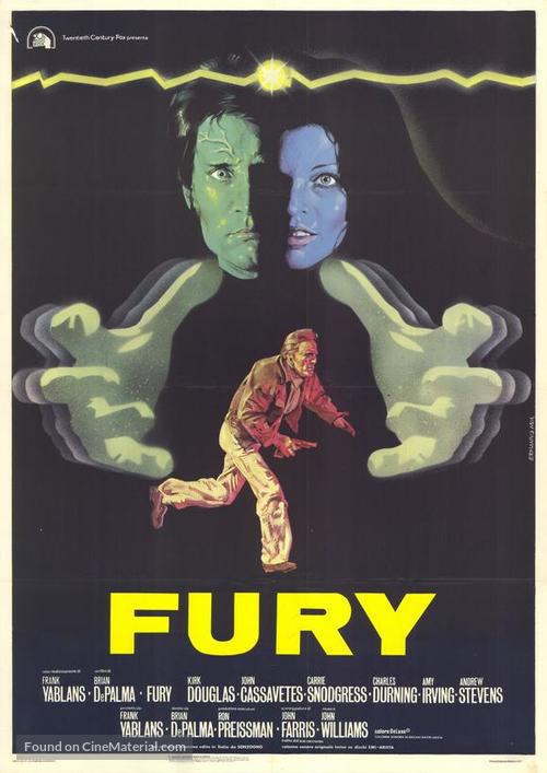 The Fury - Italian Movie Poster