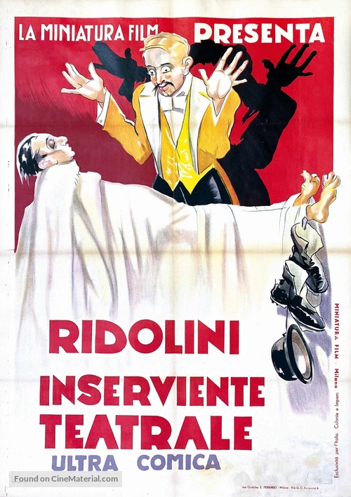 The Stage Hand - Italian Movie Poster