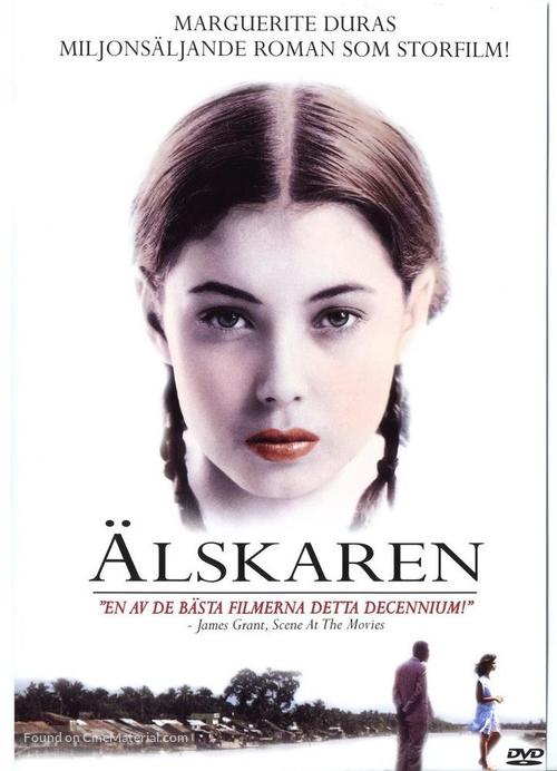 L&#039;amant - Swedish DVD movie cover