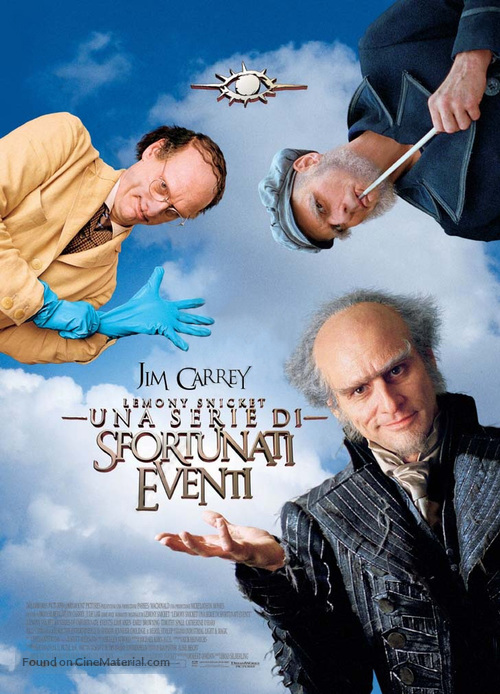 Lemony Snicket&#039;s A Series of Unfortunate Events - Italian Theatrical movie poster