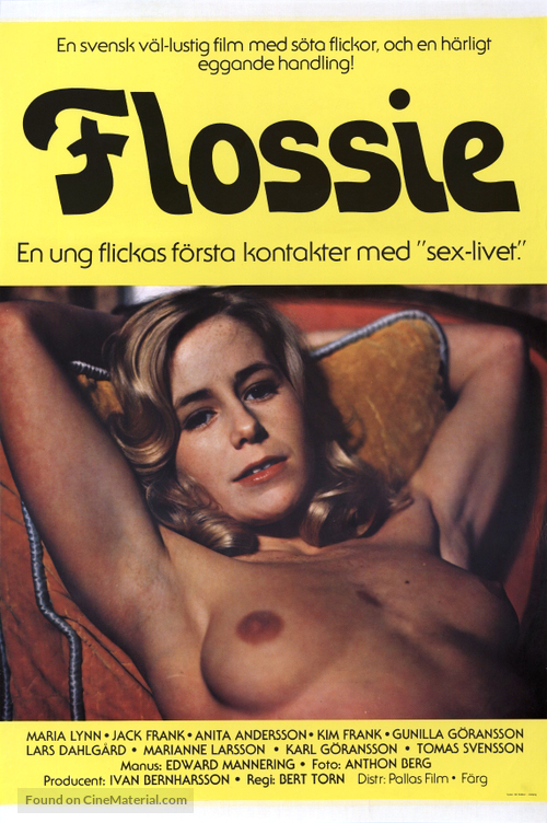 Flossie - Swedish Movie Poster