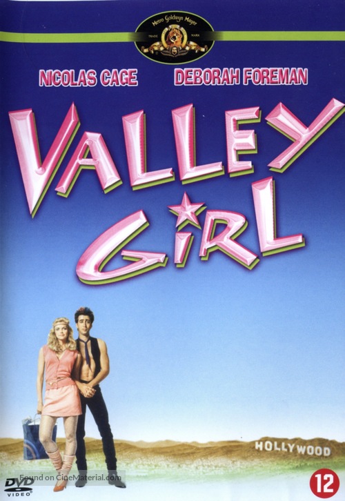 Valley Girl - Dutch DVD movie cover