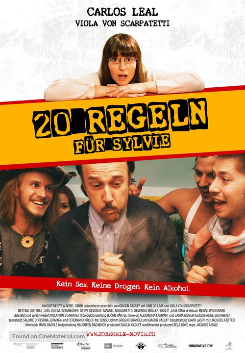 20 Regeln f&uuml;r Sylvie - Swiss Movie Poster