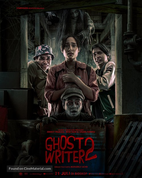 Ghost Writer 2 - Indonesian Movie Poster