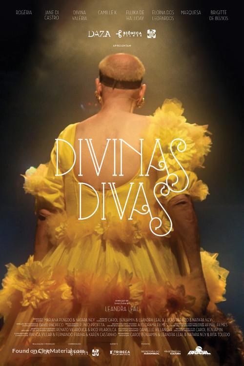 Divinas Divas - Brazilian Movie Poster