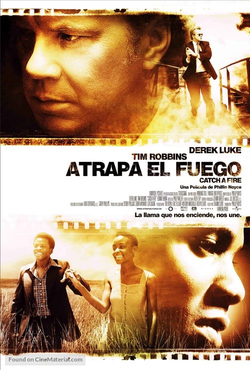 Catch A Fire - Spanish Movie Poster