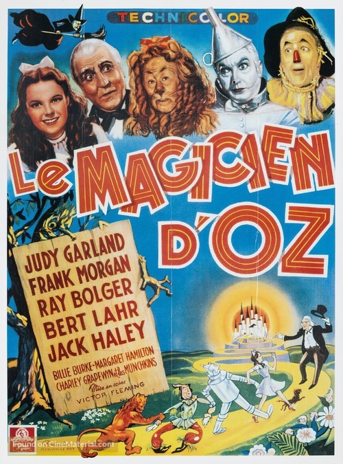 The Wizard of Oz - Belgian Movie Poster