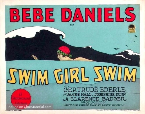 Swim Girl, Swim - Movie Poster