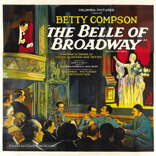 The Belle of Broadway - Movie Poster