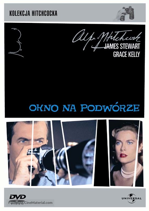 Rear Window - Polish DVD movie cover