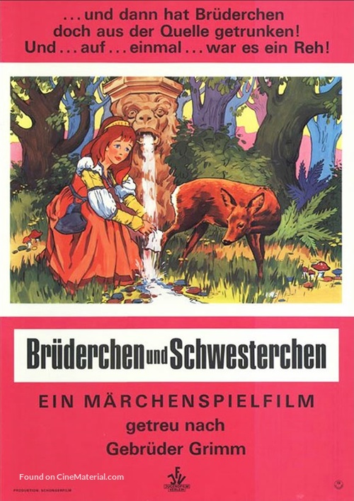 Br&uuml;derchen und Schwesterchen - German Movie Poster