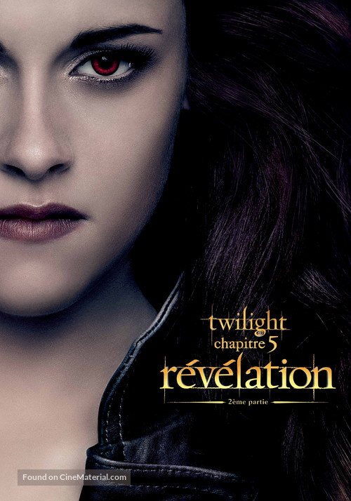 The Twilight Saga: Breaking Dawn - Part 2 - French Movie Poster